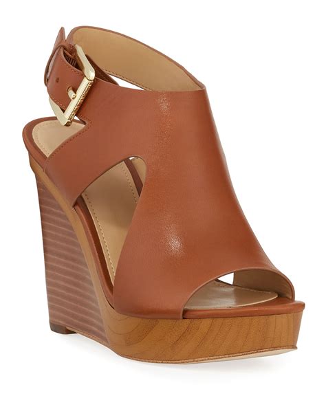 Michael Kors Josephine Wedge Sandals 